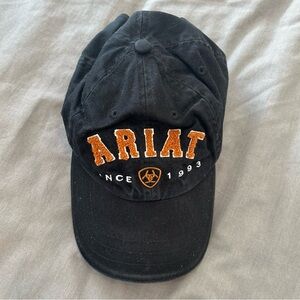 Ariat Men’s Black with Brown Embroidery Hat